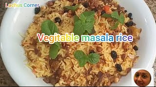 Vegitable masala rice ... വെജിറ്റബിൾ മസാല ചോറ് ...