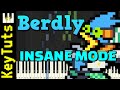 Berdly [Deltarune: Chapter 2] by Toby Fox - Insane Mode [Piano Tutorial] (Synthesia)