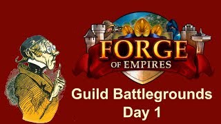 FoEhints: First Day on the Guild Battlegrounds in Forge of Empires