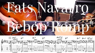 Fats Navarro "Bebop Romp" 弾き方 TAB譜 | Jazz Guitar