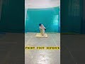 front foot defence 🏏 cricket trending viralvideo 50k