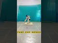 front foot defence 🏏 cricket trending viralvideo 50k