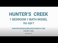 Hunter's Creek Classic 1 Bedroom 1 Bath Model 765 SqFt