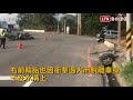 影像曝光！高速過彎、水溝蓋跑法失敗 小客車翻覆滑行 翻攝畫面 民眾提供