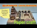 Harappan civilization /indus valley civilization model #schoolproject #socialstudies #newmodel #tlm