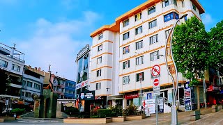 [4K] TÜRKİYE YALOVA GAZİPAŞA CADDESİ. WALKİNG İN THE WHOLE BEACH OF YALOVA. FİRST LİGHTS OF DAY 🇹🇷