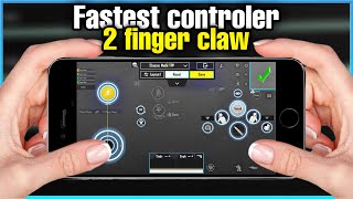 2 finger claw pubg mobile+settings & sensitivity🔥don’t miss this video🥷✅