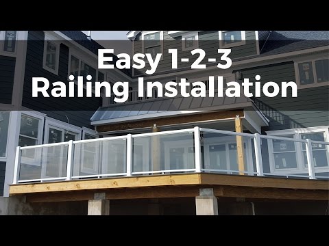 Easy 1-2-3 Installation | Regal ideas Aluminum Railing Easy 1-2-3 Installation | Regal ideas Aluminum Railing