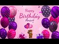 Happy Birthday Anavi | Anavi Happy Birthday Song