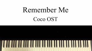Remember Me - Coco OST Original Ver. Piano Cover with Sheet Music