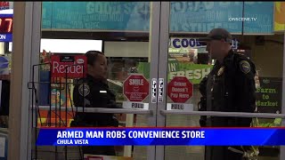 Armed Man Robs Convenience Store