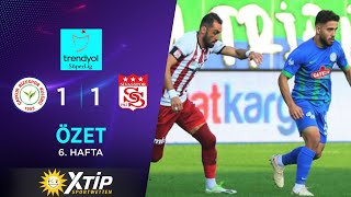Merkur-Sports | Çaykur Rizespor (1-1) Sivasspor - Highlights/Özet | Trendyol Süper Lig - 2023/24