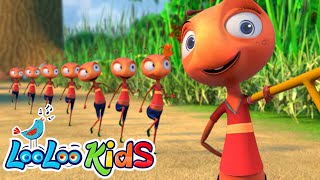 🐜 The Ants Go Marching 🐜 LooLoo Kids Nursery Rhymes for Kids