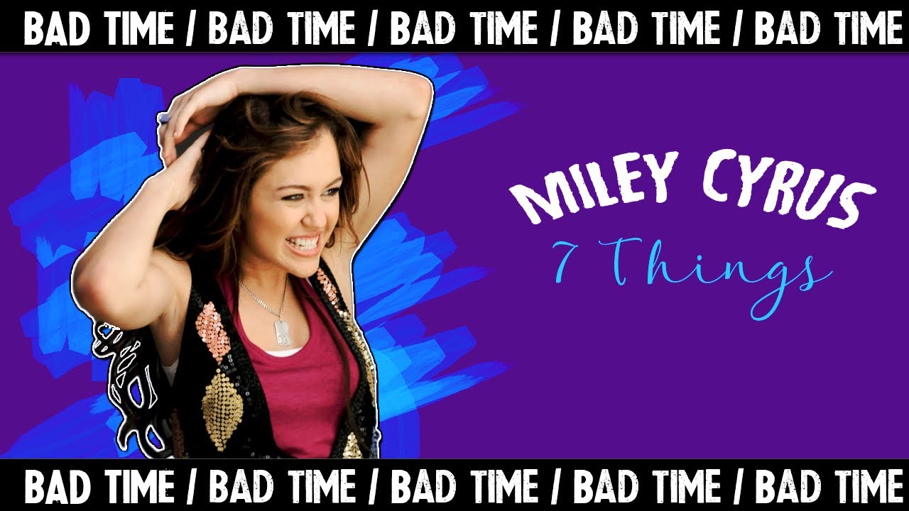 7 Things - Miley Cyrus (Traducida Al Español) + Lyric Video - YouTube