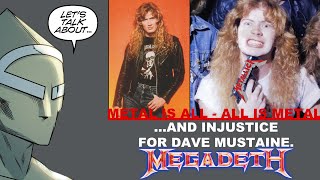 Or... how Metallica stole/cut out Dave from $250million dollar music contract! #megadeth #metalhead