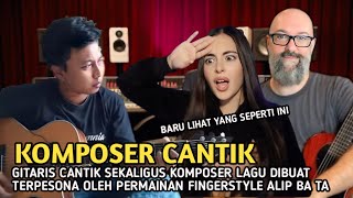 TEPUK JIDAT❗GITARIS CANTIK TAK MENYANGKA ALIP BA TA MAINKAN LAGU ROCK KLASIK HANYA DENGAN AKUSTIK