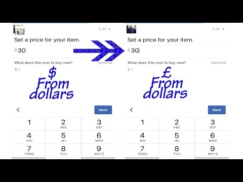 How to change/fix the currency in facebook marketplace How to change/fix the currency in facebook marketplace