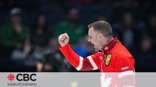 Brad Gushue wins 3rd straight Brier title over Team Saskatchewan's Mike McEwen rink