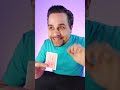 bitten and restored card 😱magic trick tutorial 🪄