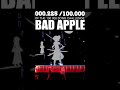 BAD APPLE - 225 #shorts