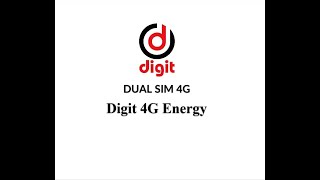 DIGIT 4G ENERGY DUAL SIM 4G