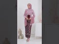 set kebaya kutu baru wisuda modern kebaya tunik lamaran tunangan batik baju kondangan terbaru 2024