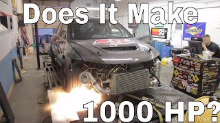 Evo Dyno Runs!! - 1000WHP Evo Build - Ep.4