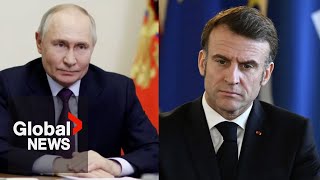 Putin addresses Macron nuclear proposal: Remember how it ended when Napoleon took on Russia