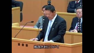 平成３０年３月定例会（第３日目３月２日）代表質問　大杉吉包議員（緑風会）