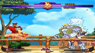 GOUKI \u0026 ALEX VS ZABEL \u0026 VICTOR | LEGENDARY CLASH IN THE WORLD OF KOF 🔥⚡