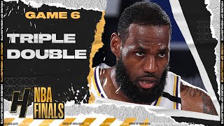 LeBron James Triple-Double 28 Pts 10 Ast 14 Reb Full Game 6 Highlights vs Heat | 2020 NBA Finals
