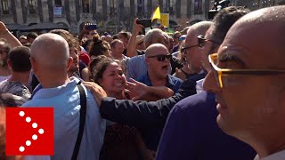 Salvini a Catania, tensione: contestatori in piazza