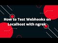 🚀 How to Test Webhooks on Your Localhost (EASY GUIDE) 🌐 | Step-by-Step Tutorial