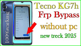 TECNO SPARK 8P Kg7h Frp bypass