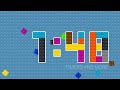 10 minutes colourful lego inspired countdown timer