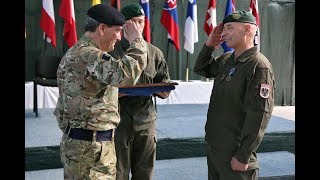 Major General Anton Waldner relinquished his position as Commander EUFOR