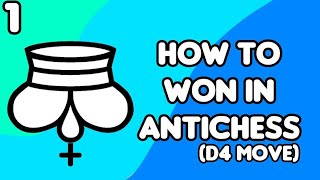 How To Won In Antichess After d4 │Antichess Openings