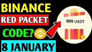 Binance Red Packet Code Today | 2025 Red Packet Code | Binance Gift Today | 7 January Red Packet