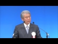 【自民党立党60年記念式典】榊原 定征　日本経済団体連合会会長（2015.11.29）