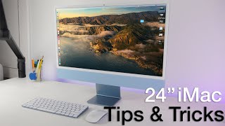 How to use 24" iMac (M1) + Tips/Tricks!
