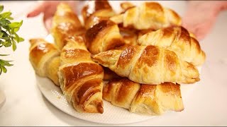 Круассаны, как в Пекарне! Они Божественно вкусные - Слоеные и Хрустящие.