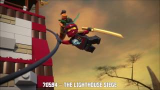 The Lighthouse Siege: 70594 – LEGO NINJAGO – Product Animation (30s)