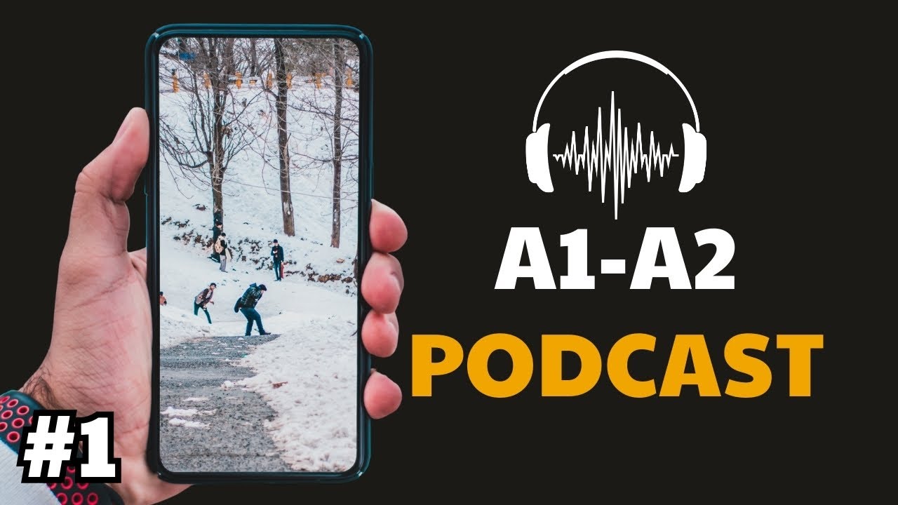 A1 A2 English Listening Podcast Social Media Youtube