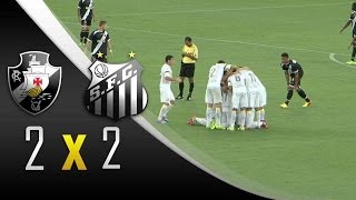 Confira os gols de Vasco 2X2 Santos - Brasileirão 2013 (10-11-2013)