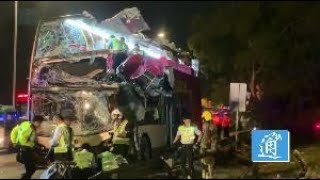 香港粉嶺公路發生致命車禍　已致6人死亡