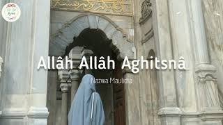 Nazwa Maulidia - Allah Allah aghitsna (Lyric)