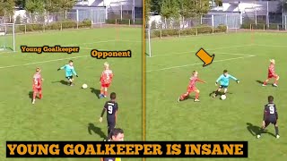 Eintracht Frankfurt U9 Goalkeeper Dribbles Past The Entire Opponent's Team To Score A Goal