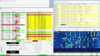 【アマチュア無線　FT8　18MHz　DX】2023 10 07 18 57 47