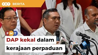 Kita kekal bersama Umno dalam kerajaan perpaduan, kata Loke