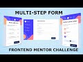 Multi-Step Form | Frontend Mentor Challenge